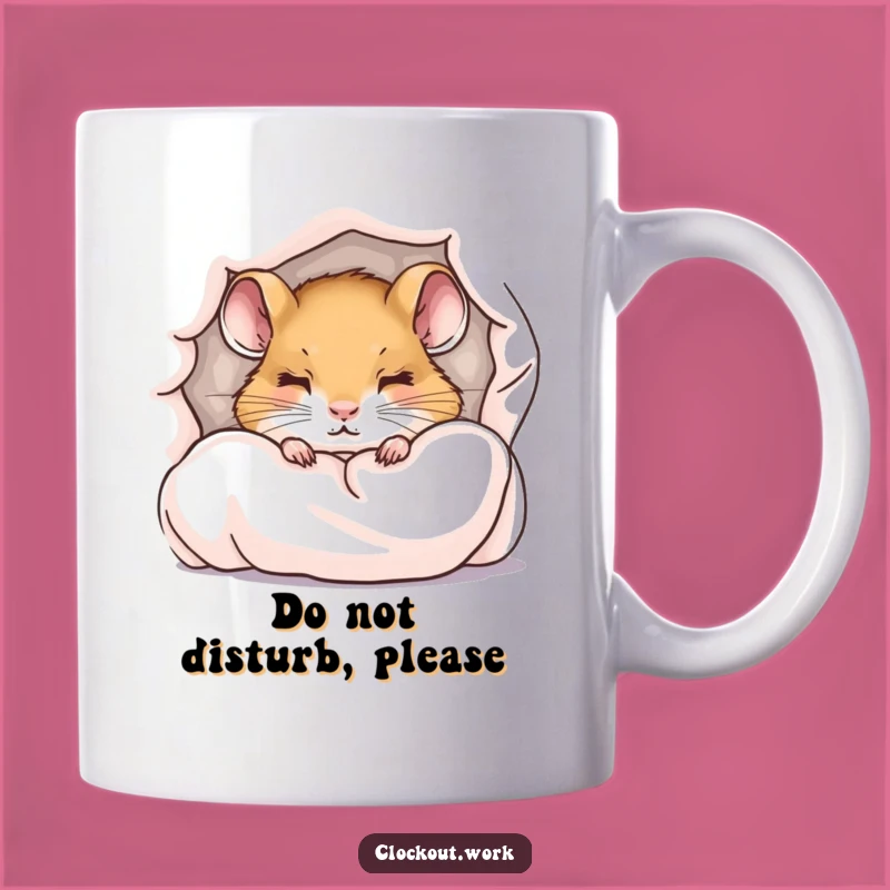 Funny Dormouse Sleepy Mug: Perfect Gift for Cozy Mornings